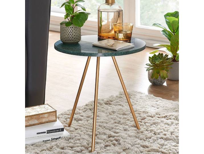 Table d’appoint Ramallo Ø 38cm Vert