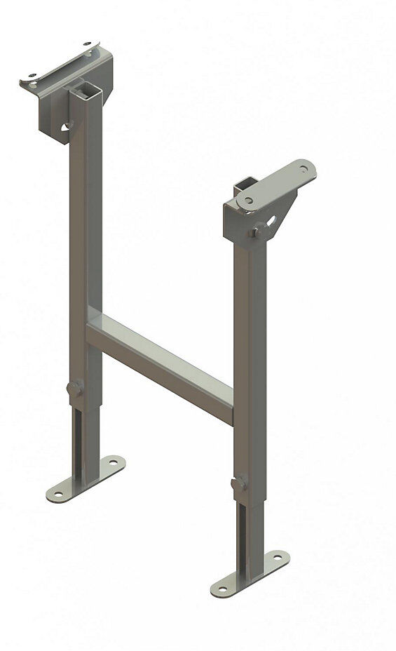 Doppelständer, verzinkt, Bahnbreite 300 mm, Verstellbereich 470 - 750 mm Gura