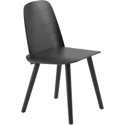 Muuto Nerd Stuhl, schwarz