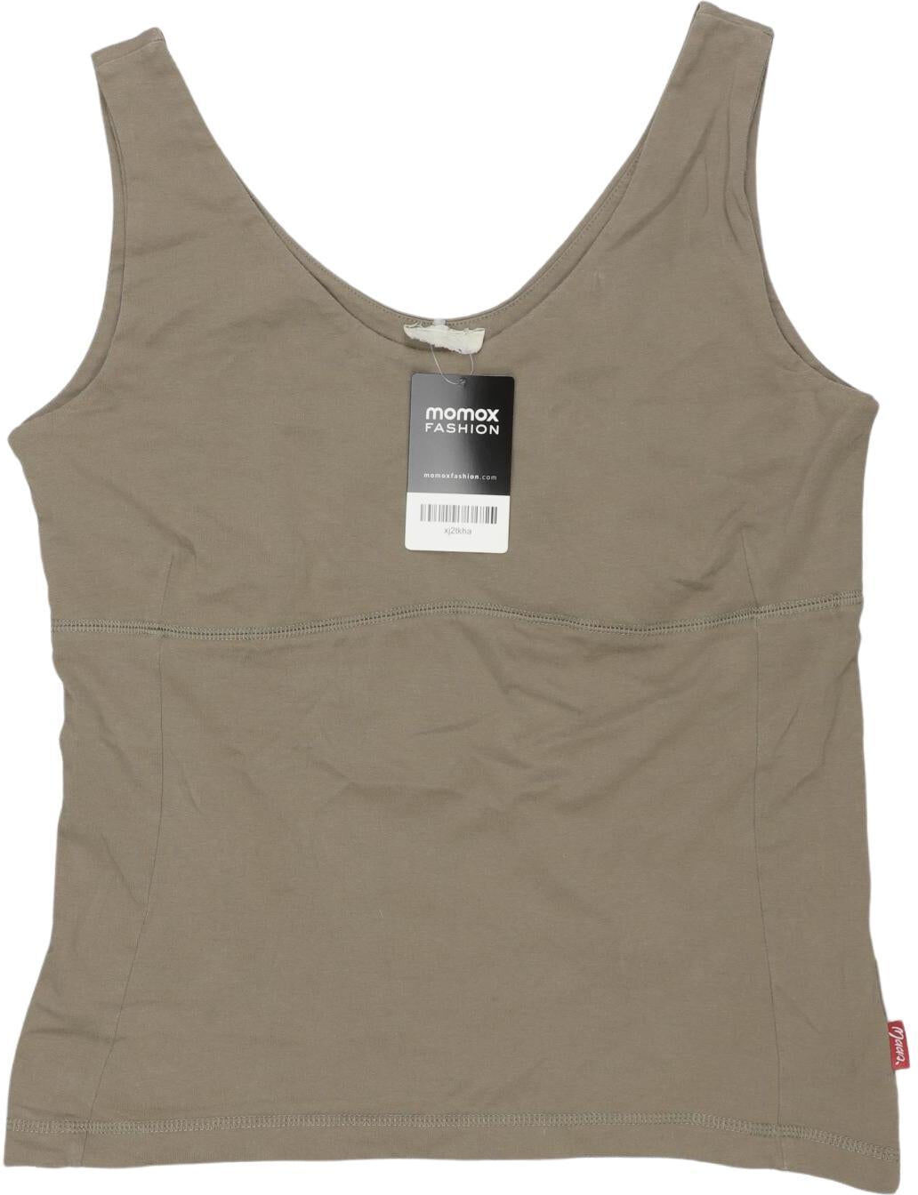 Maas Damen Top, Beige, Gr. S, Baumwolle / Elasthan - Second Hand