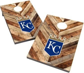 Skip's Garage Kansas City Royals 2x4 MLB Cornhole Bag Toss