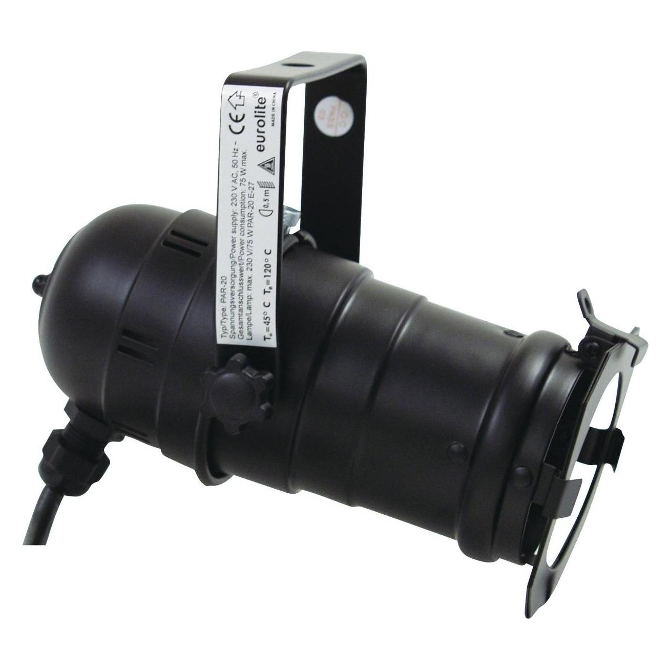 Eurolite PAR-20 Spot schwarz (75 W, LED) (42103580)
