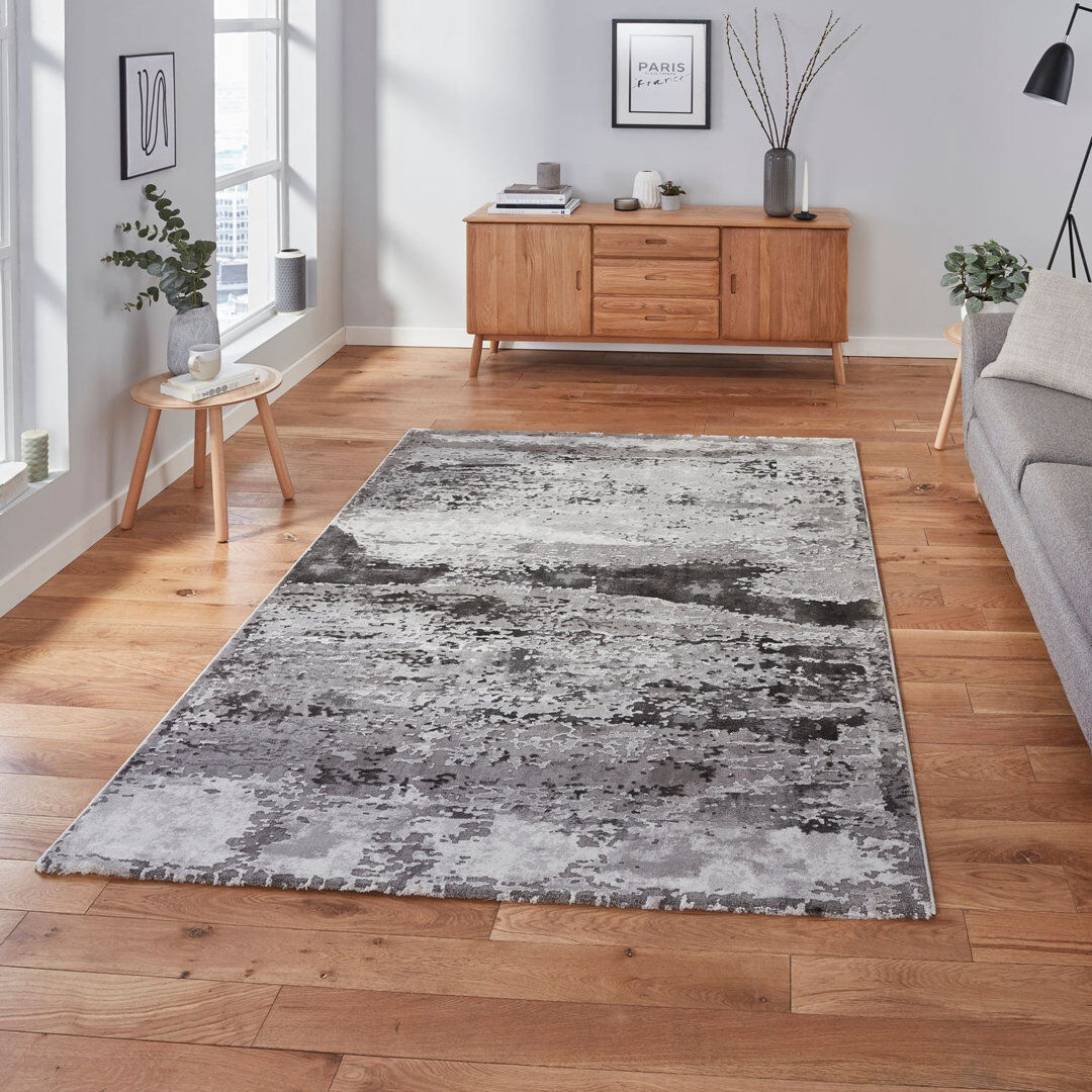 Trent Austin Design Craft area rug Machine Woven Rectangle Grey Gray Rectangle 200 x 290cm
