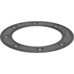 Geberit Flanschdichtung Pluvia Dachw-Einl. 14 L mit Flansch für Kunststoff-Folien 242610001