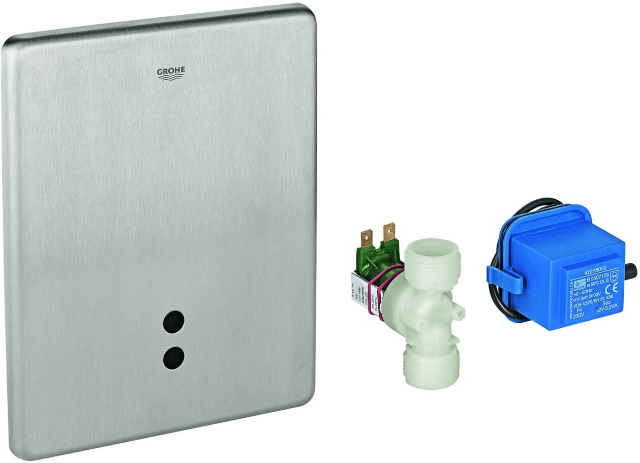 Grohe IR-Elektronik Tectron Skate 37749 für Urinal Wandeinbau 230V AC Edelstahl, 37749SD0 37749SD0