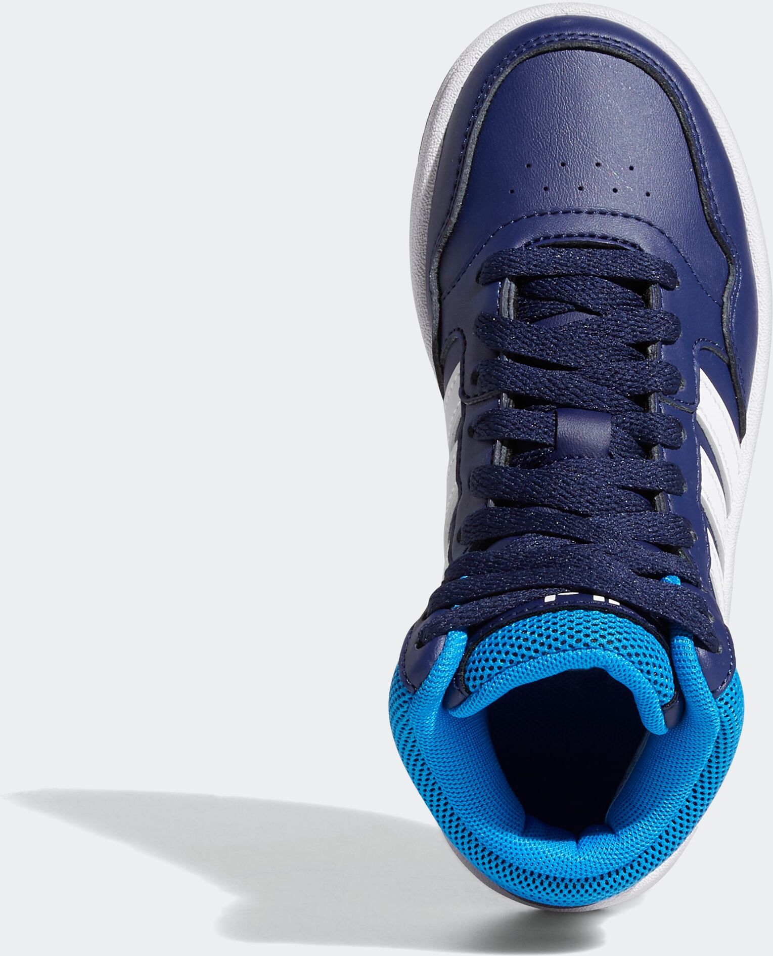 Adidas Sportswear "HOOPS MID 3.0 K" dunkelblau, blau rush, turbo 38,5