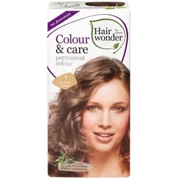 100ml Hairwonder Colour & Care permanent colour 7 medium blond