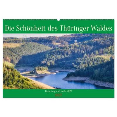 Die Schönheit des Thüringer Waldes (Wandkalender 2027 DIN A2 quer), CALVENDO Monatskalender