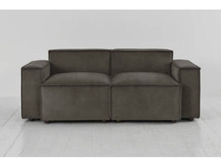 Zweisitzer-Sofa Model 03, Nerzgrau