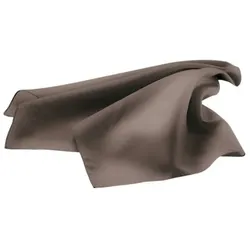 Exner Halstuch B 50 x L 50 cm Fb. toffee : 100% Polyester (Business) : toffee