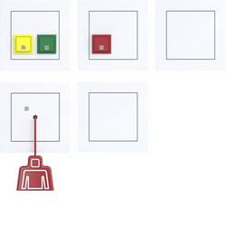 Hager Notruf-Set Lichtweiß (glänzend) WAE1011WG 1 St.
