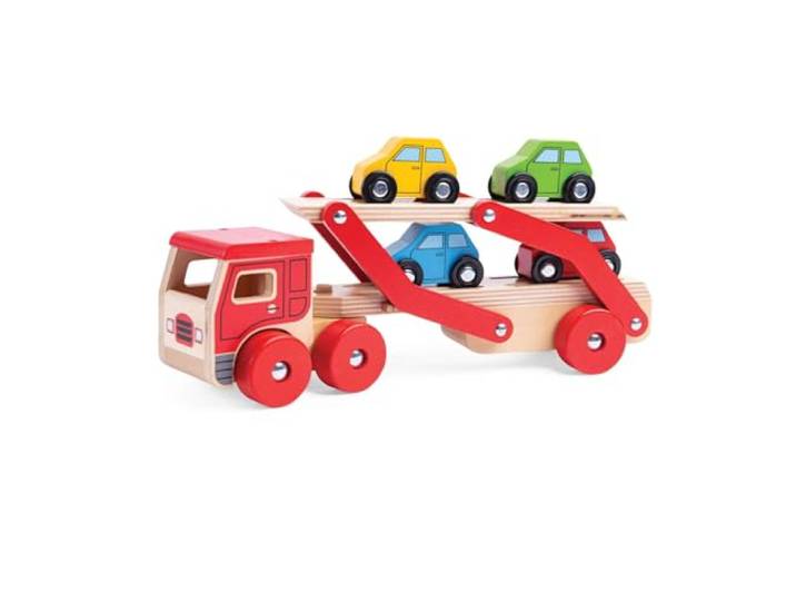 Bigjigs Toys Transporter Vrachtwagen