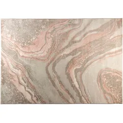 Zuiver »Solar« Teppich grey/pink 160x230 cm