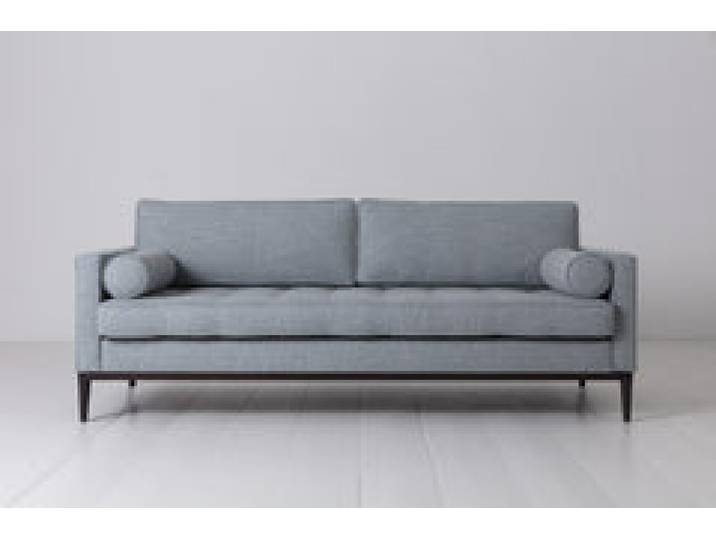 Dreisitzer-Sofa Model 02, Meerglasblau