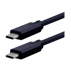 ROLINE USB3.2 Gen2x2 Kabel, C–C, ST/ST, 4K UHD-1, 20Gbit/s, 240W, schwarz, 1 m 11.02.9076