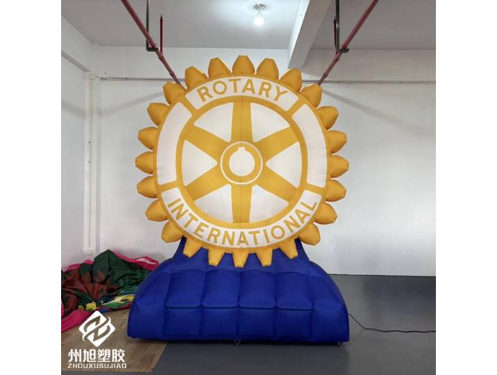 Mur publicitaire gonflable, avec ventilateur, décoration publicitaire extérieure, logo personnalisable