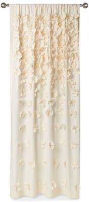 Silver Orchid Turpin Single Window Curtain Panel