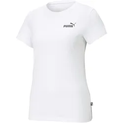 Puma, Damen, Sportshirt, ESS Small Logo Tee (M), Weiss