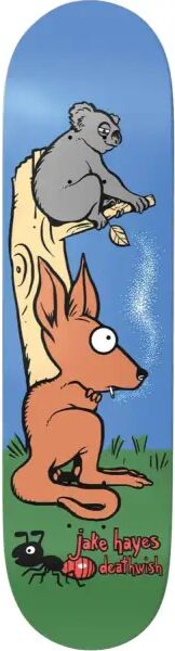 Skateboard Deck Deathwish Hayes Smoking Roo (8" - Jake Hayes)