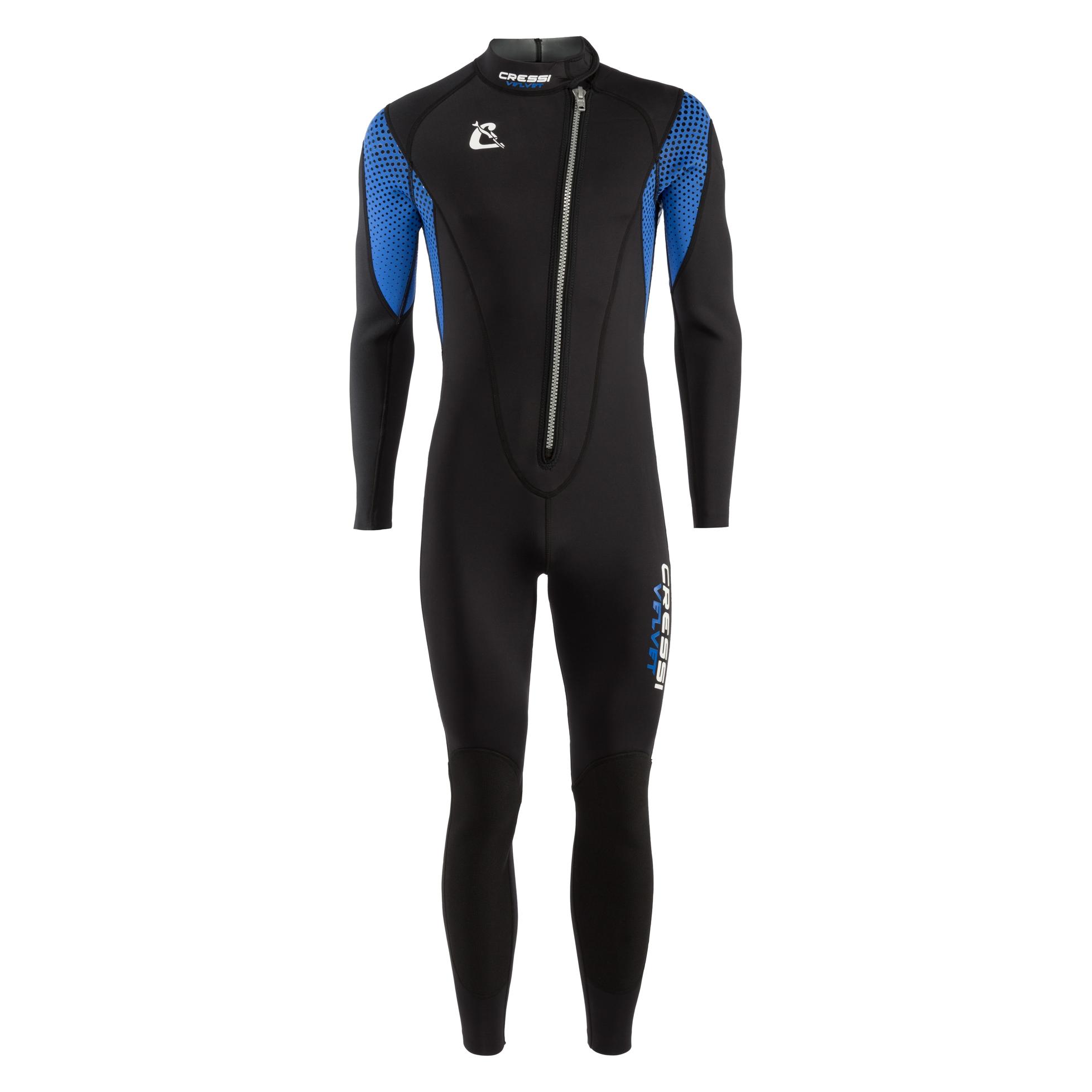 Cressi Velvet Neoprenanzug Herren (3 mm, XXL) (LU491306)