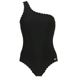 Damella Alyssa Wavy Swimsuit Schwarz 36 Damen