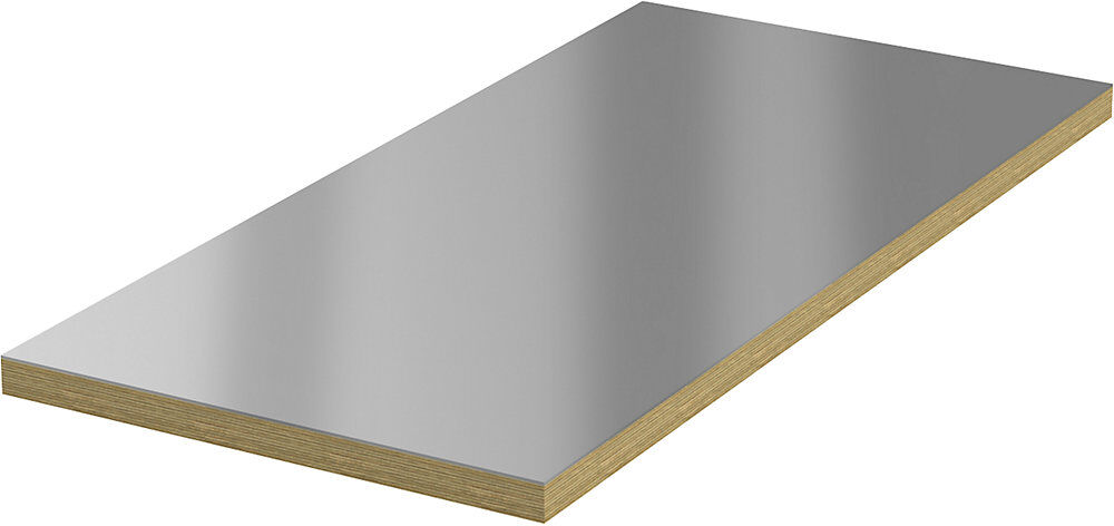 kaiserkraft Stahlblechauflage für Werkbankplatten, Plattenbreite 2030 mm, Plattenstärke 5 mm