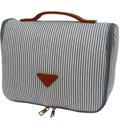 Kulturtasche blau / weiß - blau|weiß