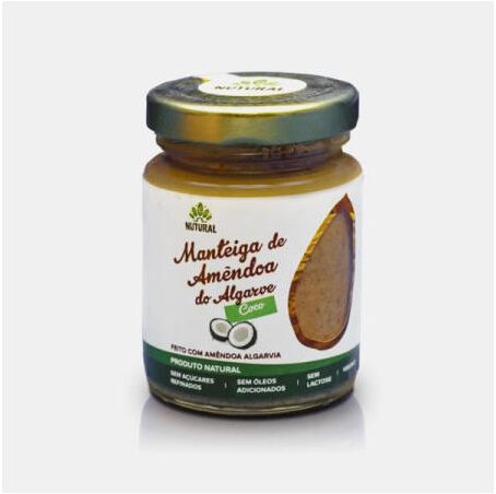NUTURAL MANTEIGA DE AMENDOA ALGARVE C/ COCO 95g