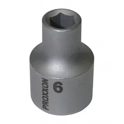 PROXXON 23500 Steckschlüsseleinsatz / Nuss 6mm Antrieb 10mm (3/8")