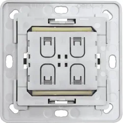 Eltako Funktaster-Einsatz mit EnOcean-Energie. FTE215BLE
