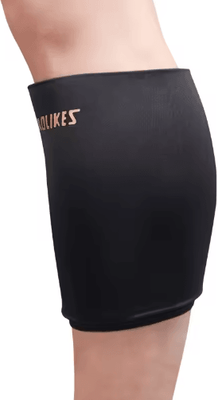 Inspire Picks AOLIKES Shin Compression Sleeve With Hot & Cold Gel Wrap 360 Full Coverage Leg Sleeve For Training & Recovery black