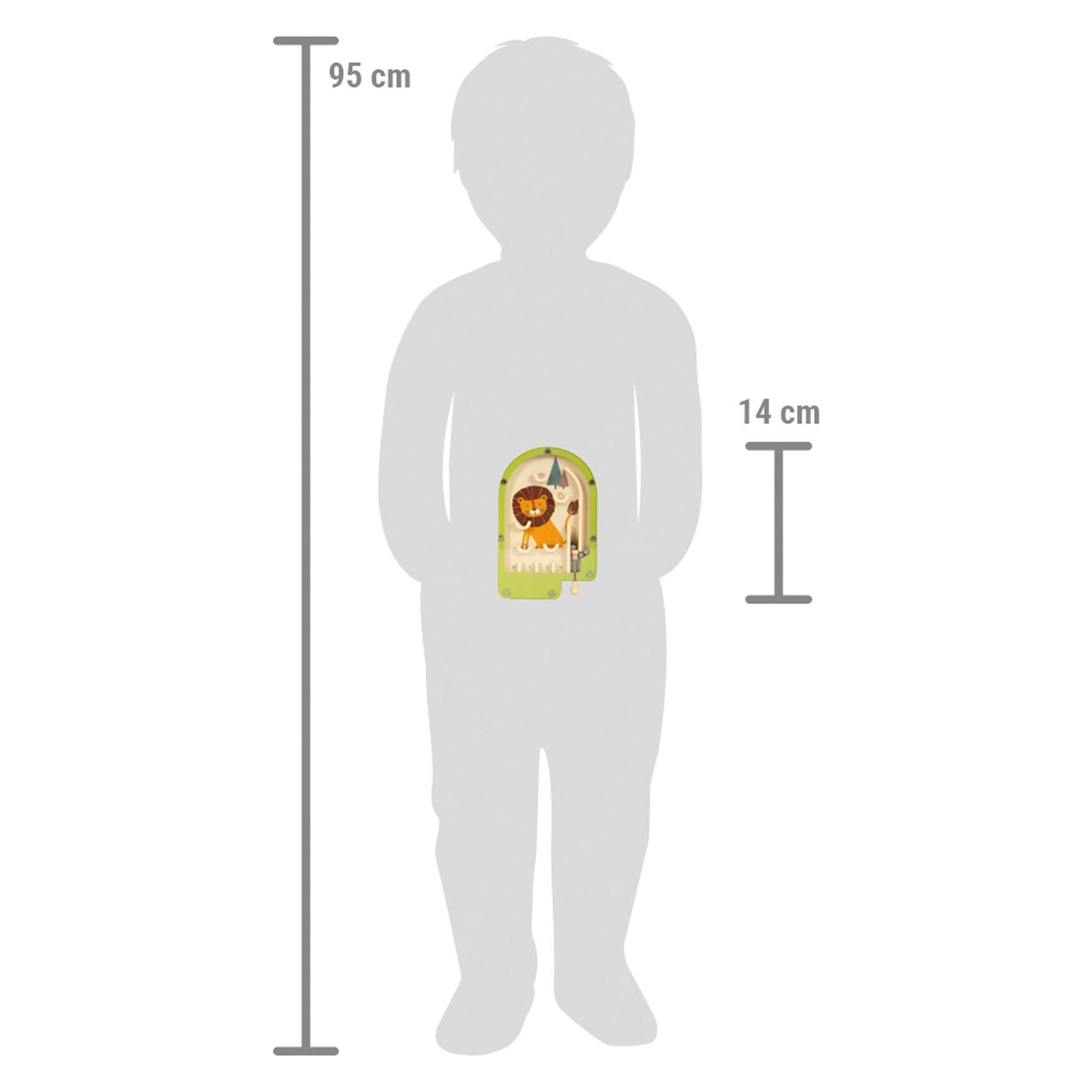 small foot Mini Flipper Spiel Löwe (Deutsch, 1 Spieler) (12607)