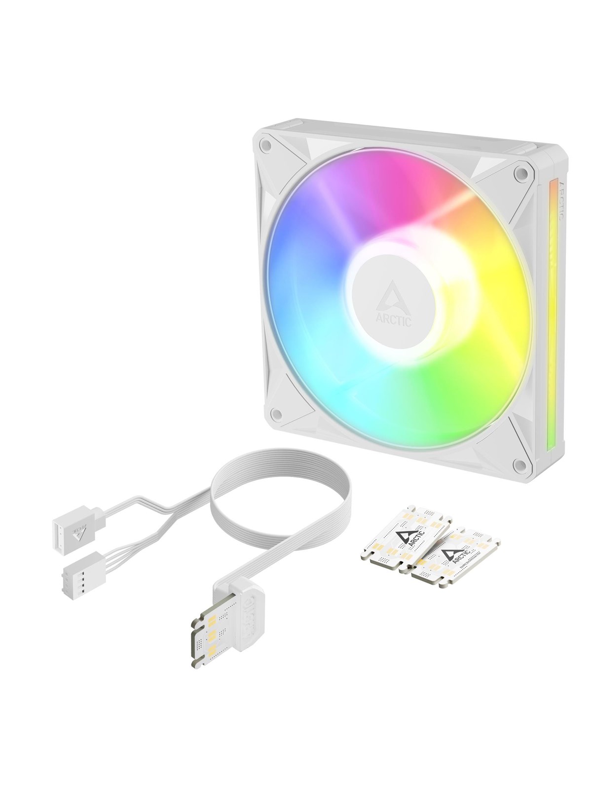 Arctic BioniX P14 A-RGB - Gehäuselüfter - 140mm - Weiß mit RGB LED