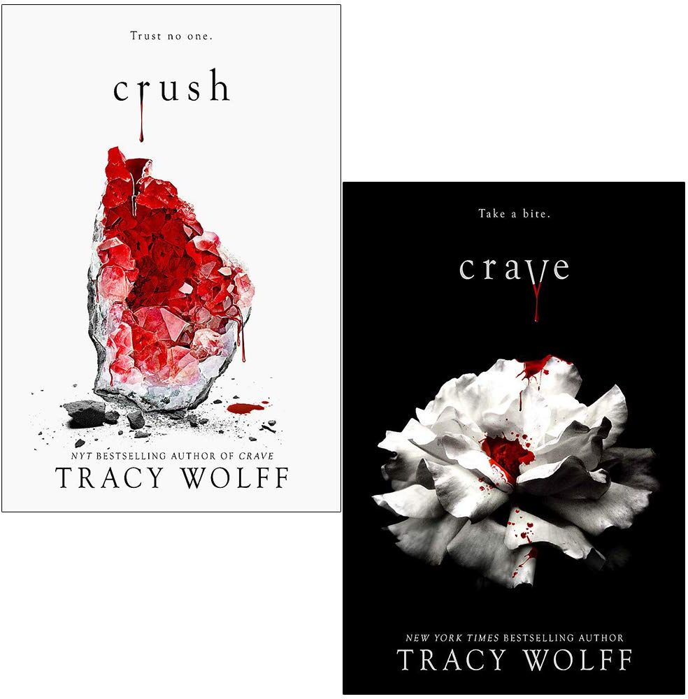HODDER Crave Series by Tracy Wolff 2 Books Collection Set (Crave, Crush)
