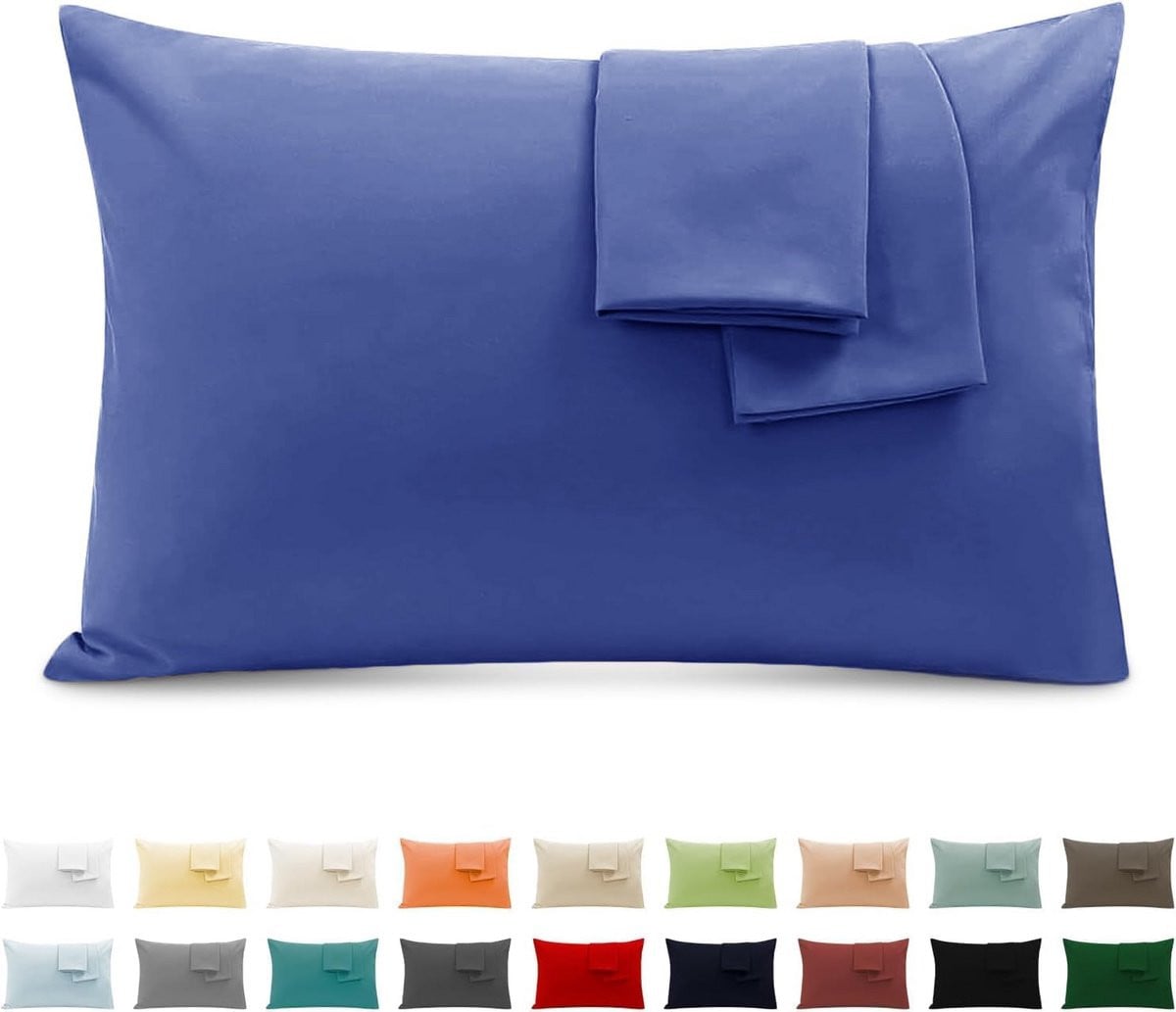 Set van 2 zachte katoenen kussenslopen 50x80 cm - Premium Jersey