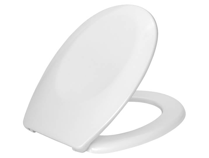 WENKO SIÈGE WC Bergamo abattant WC lunette WC duroplast blanc salle de bain