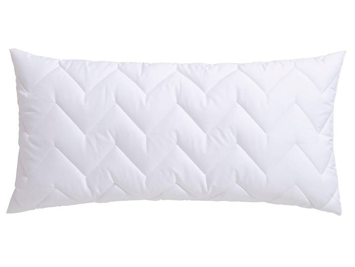 Microfaserkissen OTTO HOME Sartes Kopfkissen 40x80, 80x80 weich, stützend, hypoallergen , weiß, B:40cm H:15cm L:80cm, Bezug: 100% Polyester. Füllung: 100% Polyester, Kopfkissen, Microfaserkissen, Kissen für einen erholsamen Schlaf