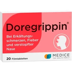 Doregrippin Tabletten bei grippalen Infekten 20 St Tabletten