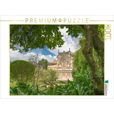 CALVENDO Puzzle Ein Motiv aus dem Kalender Mata Nacional do Bussaco | 1000 Teile Lege-Größe 64 × 48 cm Foto-Puzzle für glückliche Stunden