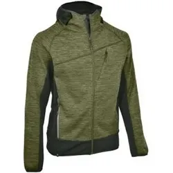 MAUL Herren Unterjacke Herzogstand Fleecejacke+Kap., Größe 48 in Grün Grün