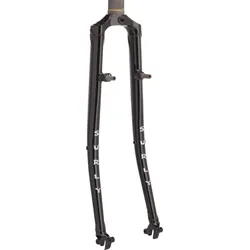 Surly Long Haul Trucker Stahl Gabel, 700C, 28.6-30, 45mm, 390mm, 100x9mm QR, Cantilever, black