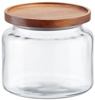 Discount Dollar Deals Montana Glass Canisters With Acacia Wood Lids, Airtight Storage For Flour, Sugar, Coffee, Tea, Dishwasher Safe, Natural Montana Glass Canisters With Acacia Wood Lids, Airtight Storage For Flour, Sugar, Coffee, Tea, Dishwasher Safe, N