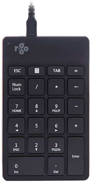 Tangentbord numeriskt R-GO Kabel
