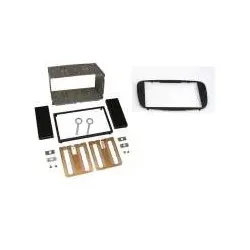 Doppel DIN 2-DIN Autoradio-Einbaublende+Metallkäfig Ford Focus Galaxy Mondeo ...