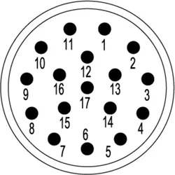 Weidmüller Kontakt SAI-M23-SE-17