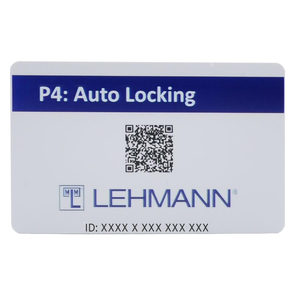 Lehmann Programmierkarte Auto Locking (051250034)