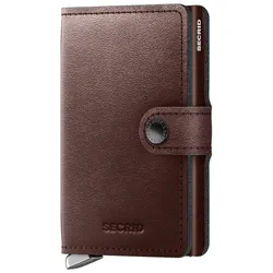 SECRID - MINIWALLET PREMIUM - DUSK - dark brown