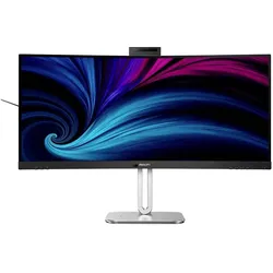 Philips 34B2U6603CH (3440 x 1440 Pixel, 34"), Monitor, Grau