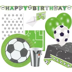 Fußball Partyset 60-teilig