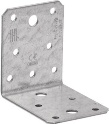 Verbe d'angle. AB70 ETA-06/0106 dim. 70x70x2,0x55mm Trou TZN-D.5/8,5mm 4/7/2/1/1 ; SIMPSON Strong-Tie (AB70)